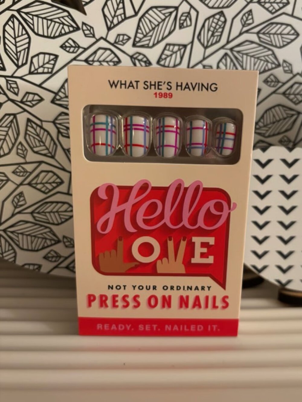 Hello Love What She’s Having Press on Nails